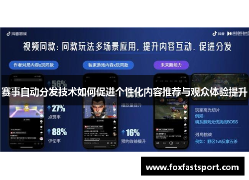 赛事自动分发技术如何促进个性化内容推荐与观众体验提升